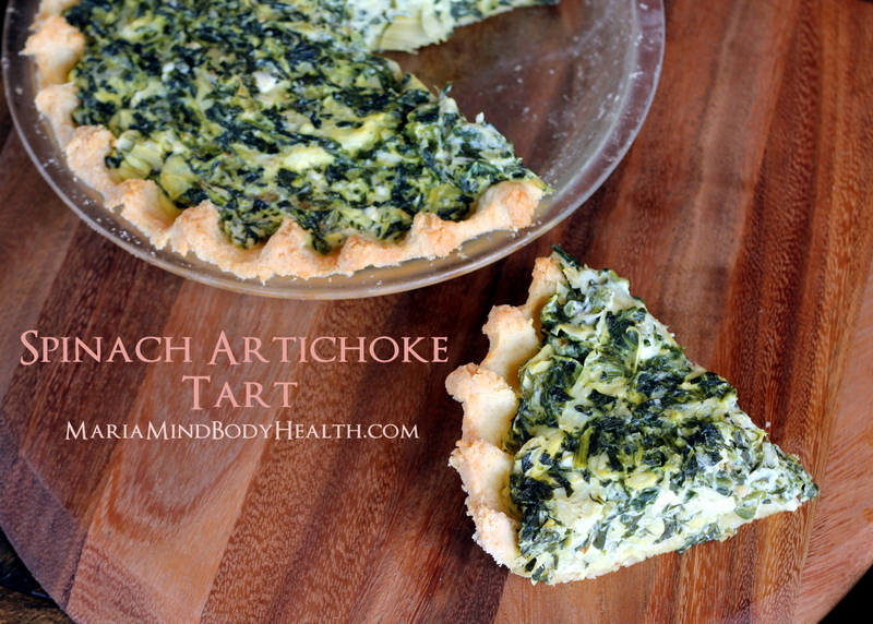 Spinach Artichoke Tart