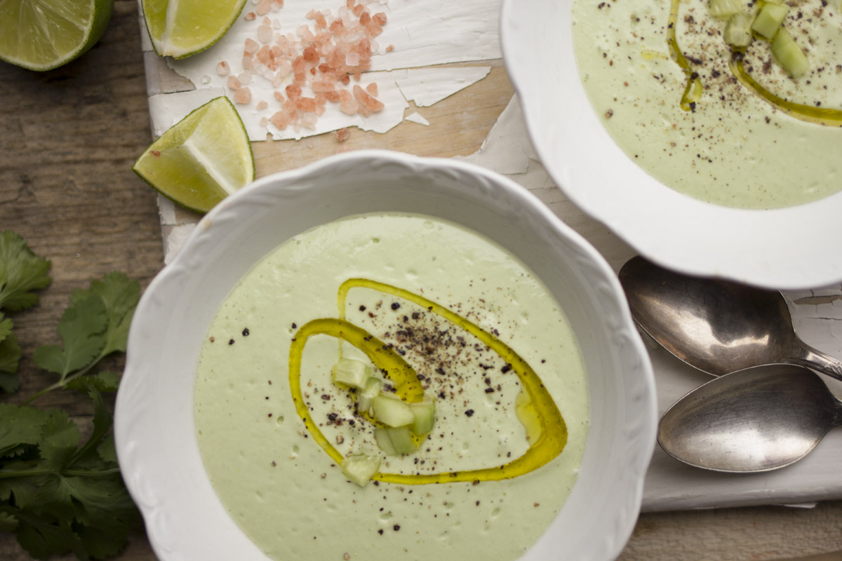 Chilled Creamy Cucumber Soup