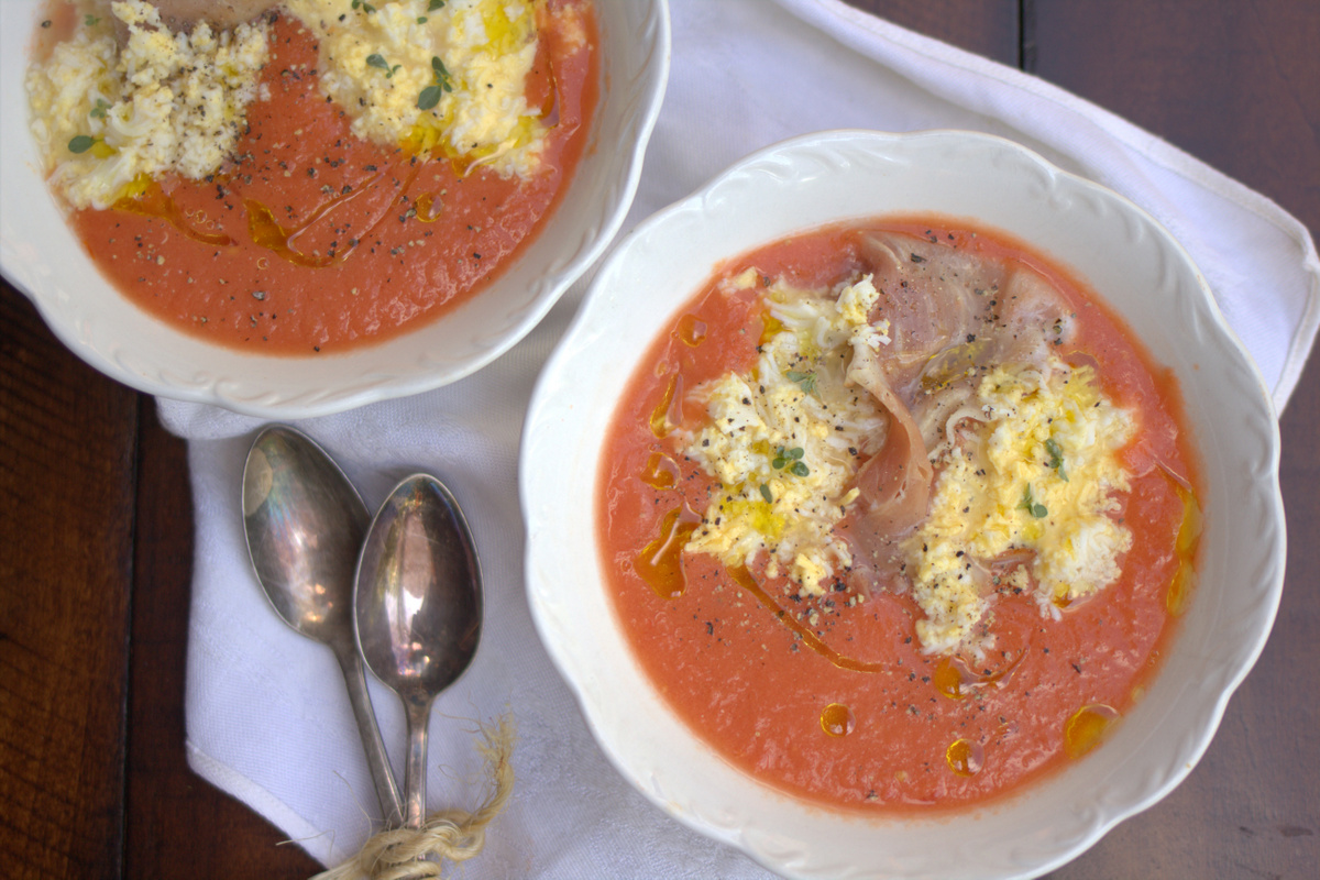 Salmorejo (“Chilled tomato soup”)
