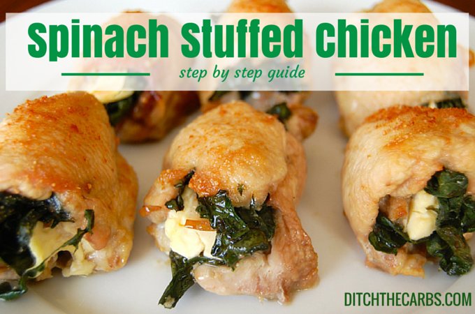 Spinach-Stuffed Chicken