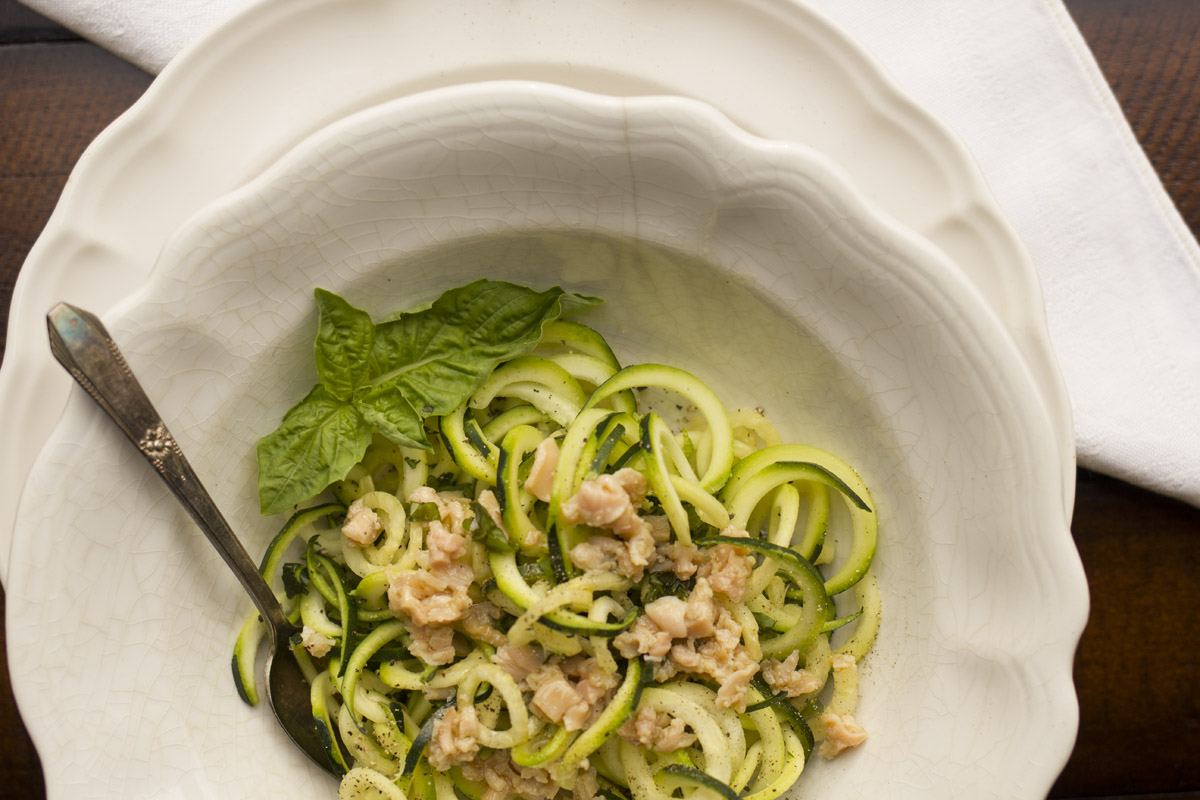 ZOODLES in CLAM SAUCE