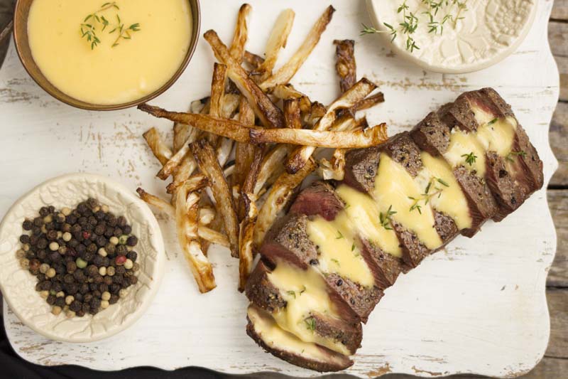 Steak Frites with Béarnaise Sauce