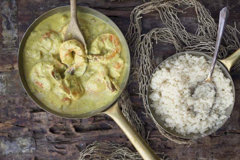 Malai Shrimp Curry