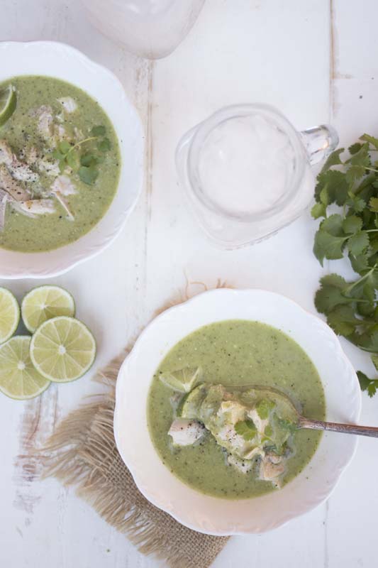 Mexican Lime Chicken Soup