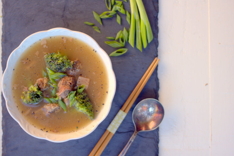 Chinese Beef and Broccoli Soup