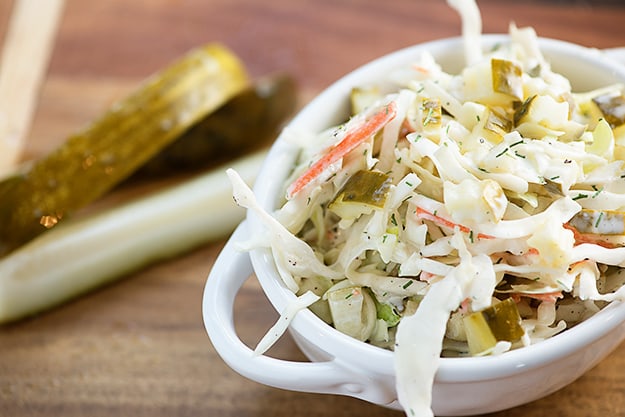 Dill Pickle slaw