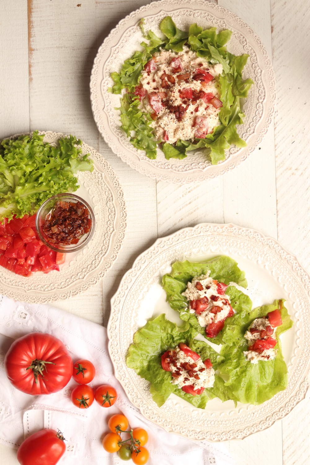 Super Simple BLT Chicken Salad