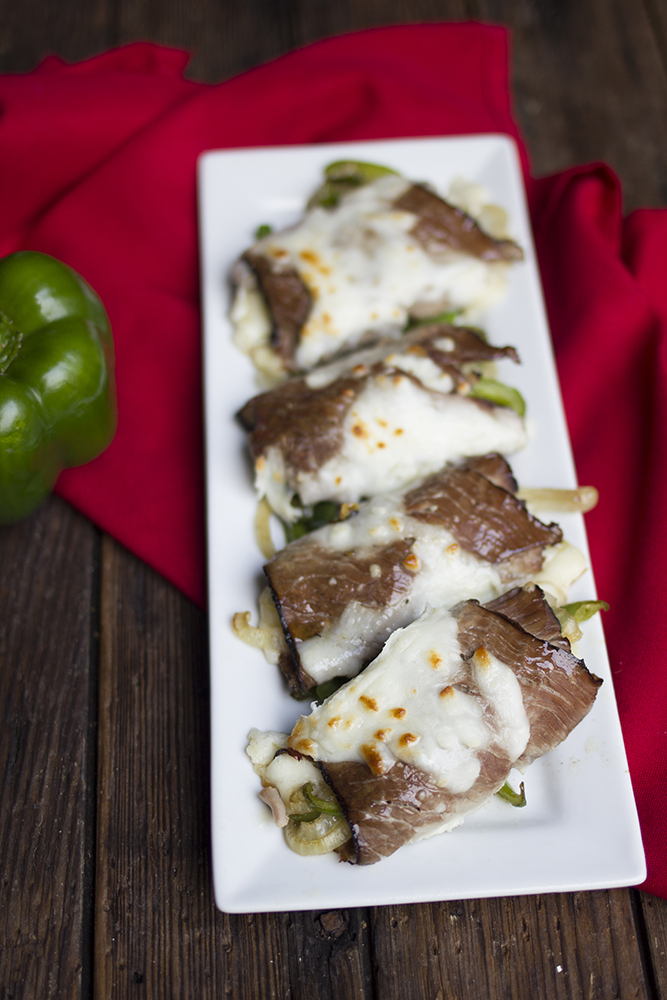 Philly Cheesesteak roll-ups