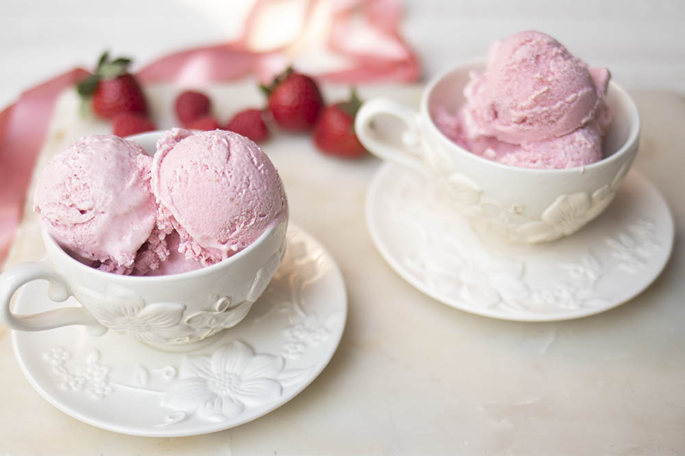 Berries and Cream Ice Cream