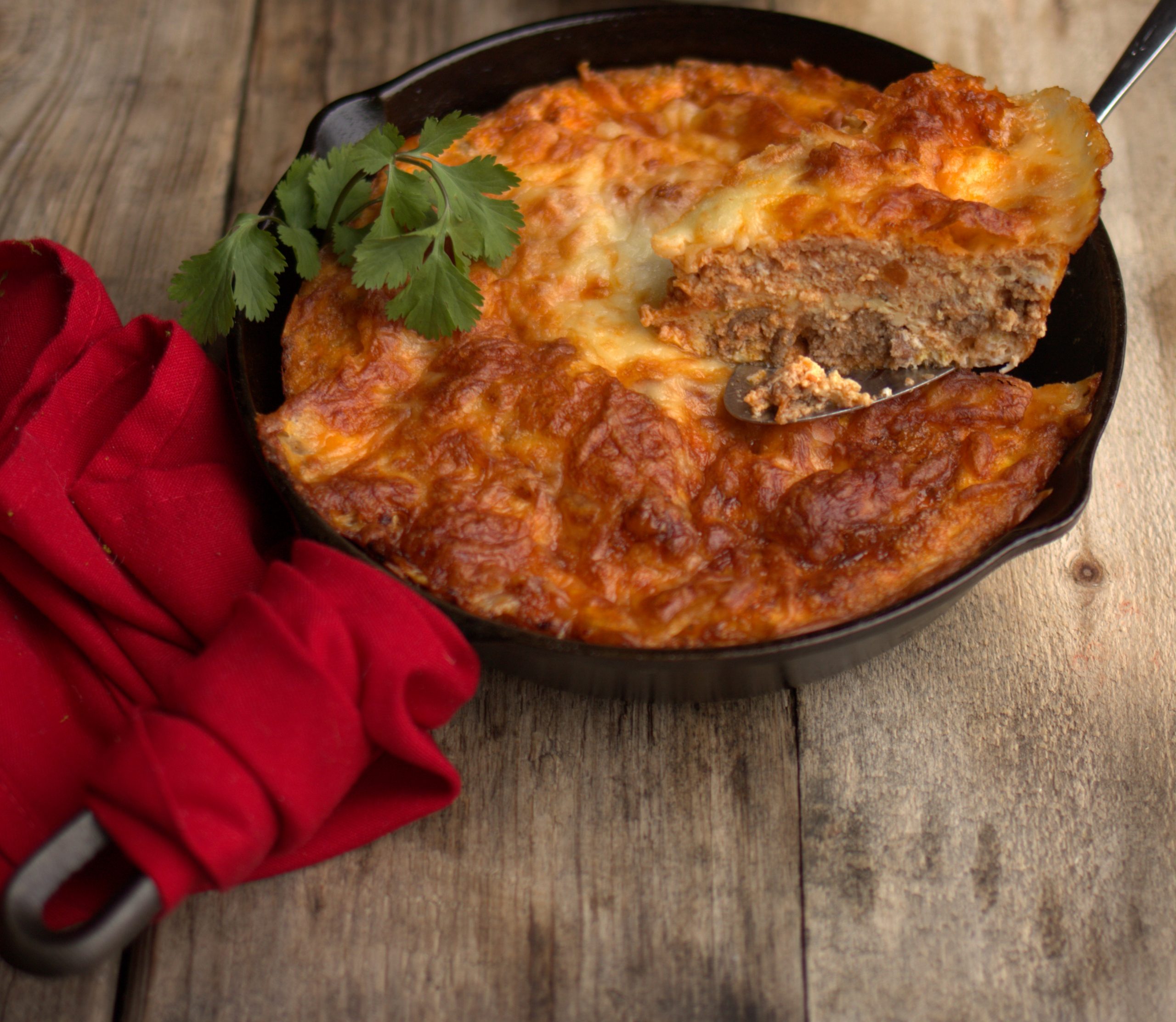 BEEFY BREAKFAST BAKE