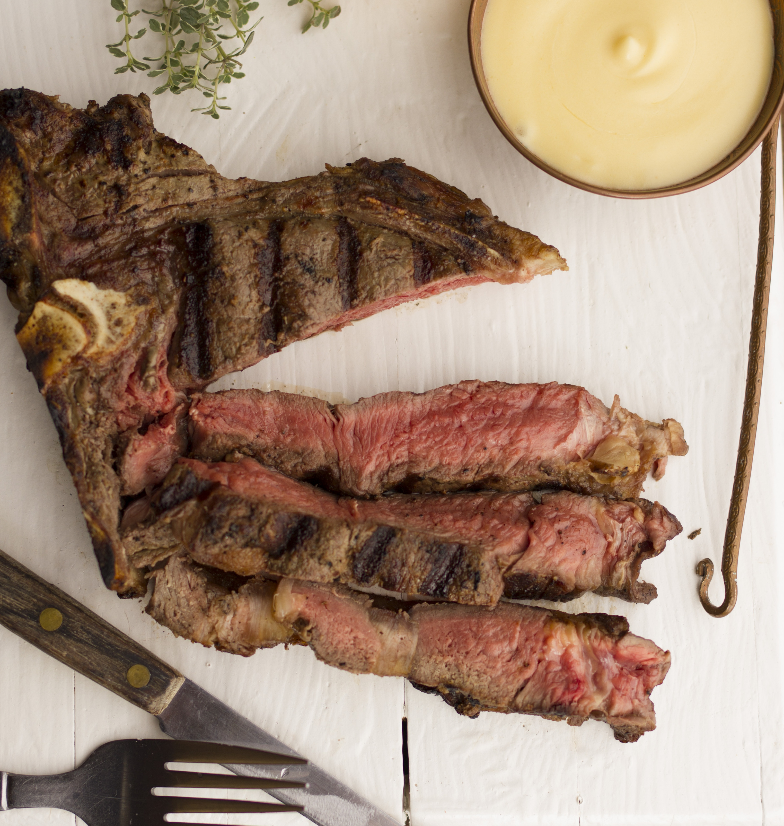 Steak WITH Bacon BÉARNAISE