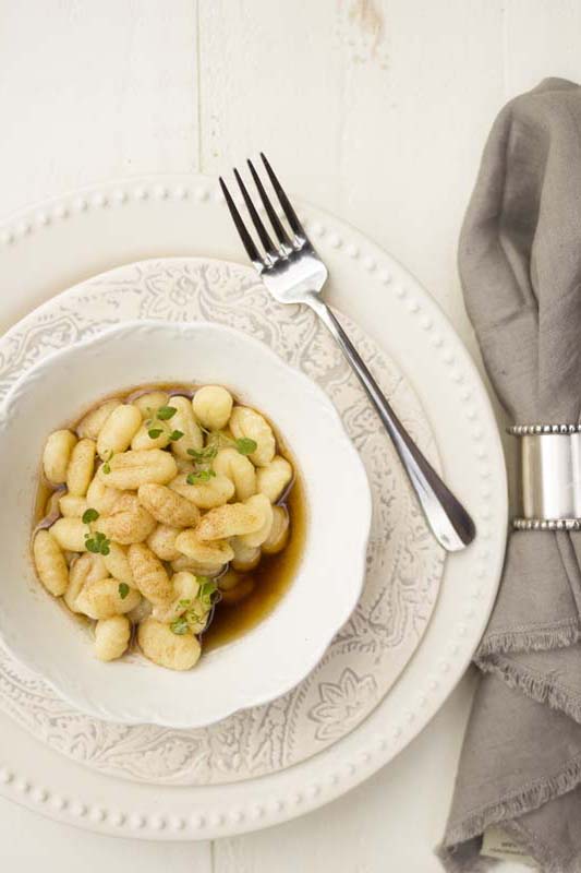 Carnivore Gnocchi with Brown Butter Sauce