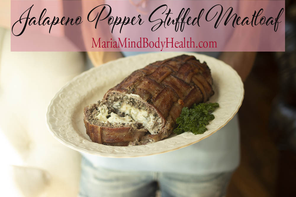 Jalapeno Popper Stuffed Meatloaf