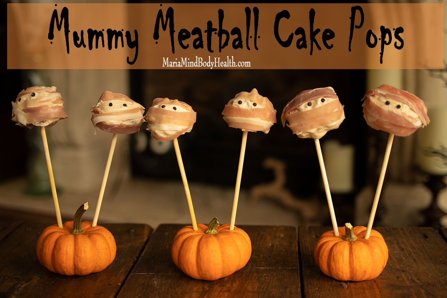 Meatball Cake Pops