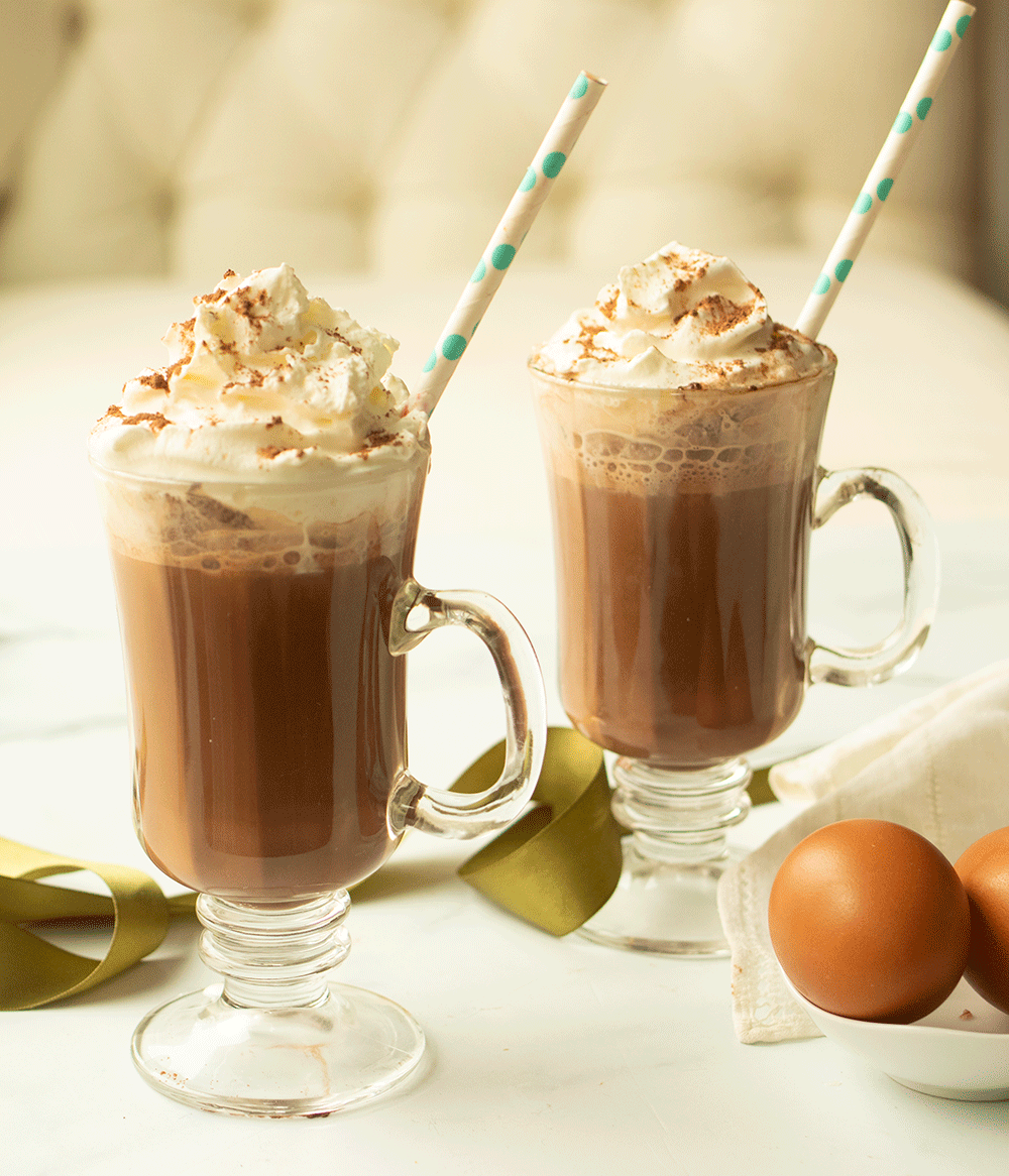 Protein Hot Chocolate with LMNT and Coconut Milk (extra creamy version)