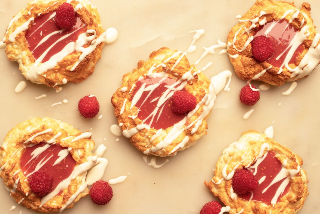 Raspberry Cream Cheese Danish