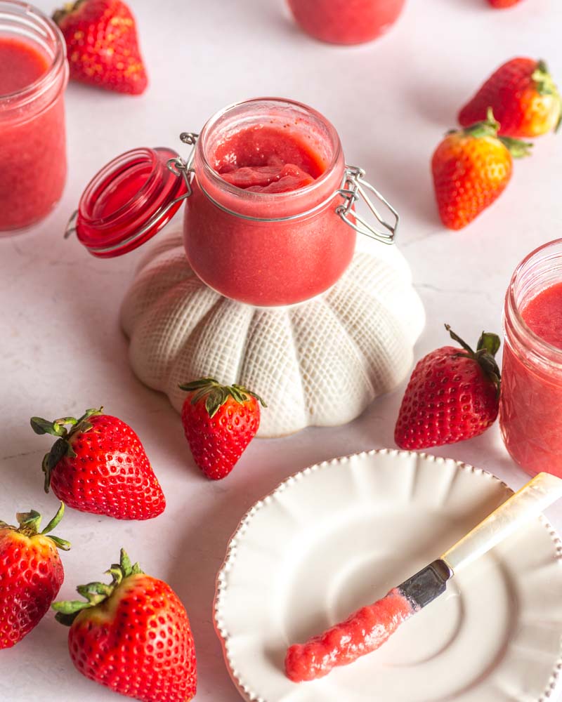 Sugar Free Strawberry Jam – Keto-Adapted