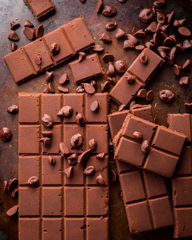 Sugar Free Chocolate Bars and Chocolate Chips