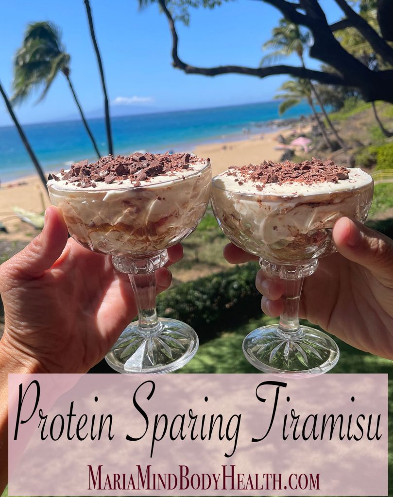 Protein Sparing Tiramisu