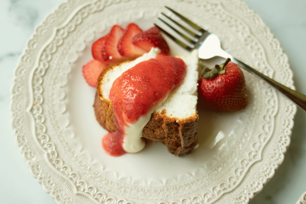 Protein Sparing Strawberry Shortcake