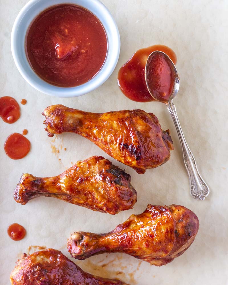 EASY BAKED BBQ CHICKEN