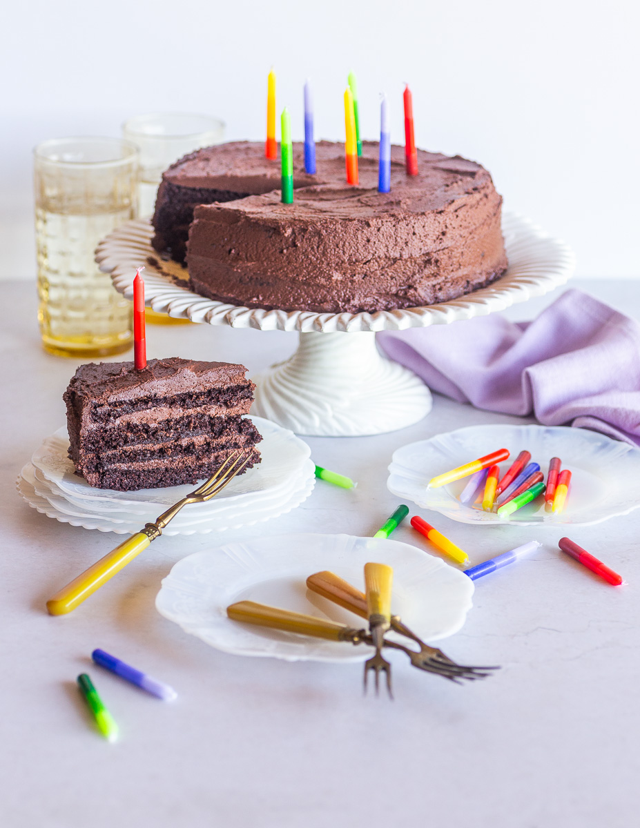 EXTREME CHOCOLATE BLENDER BIRTHDAY CAKE