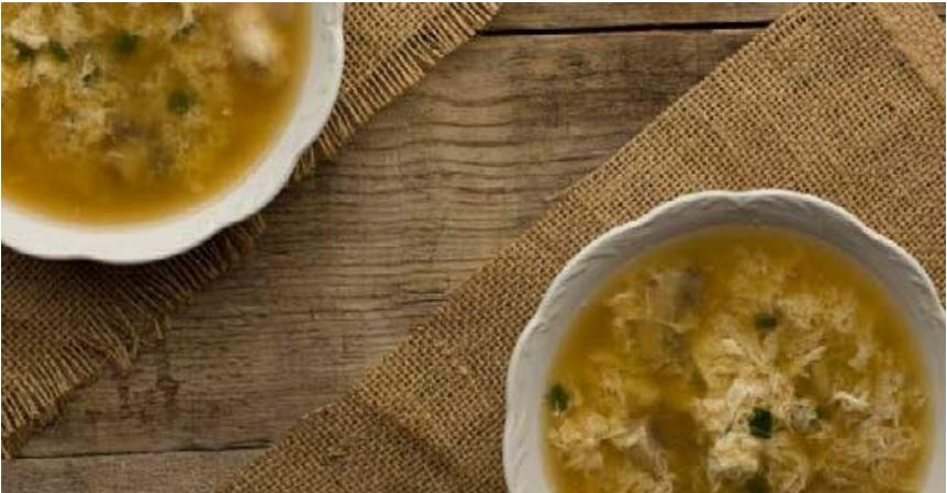 Protein Sparing Egg Drop Soup