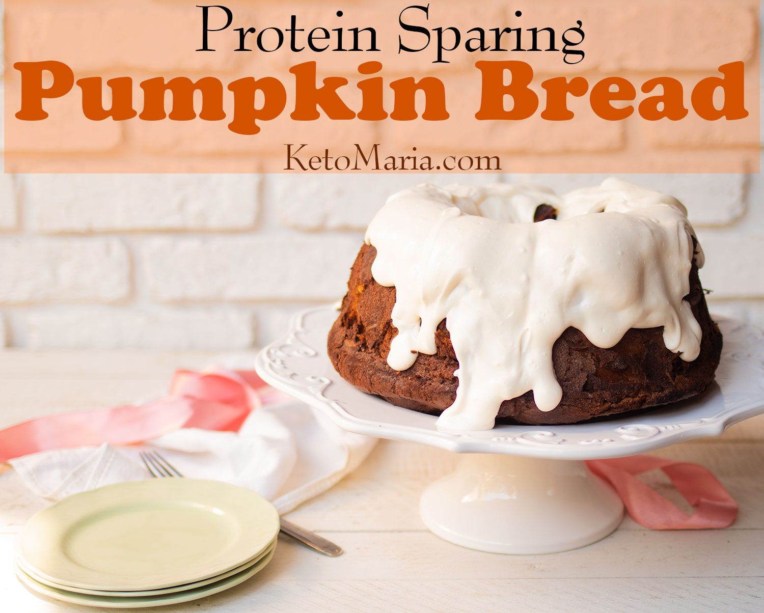Protein Sparing Pumpkin Bread
