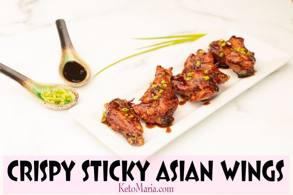 Crispy Sticky Asian Chicken Wings