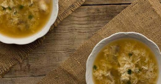 Protein Sparing Egg Drop Soup