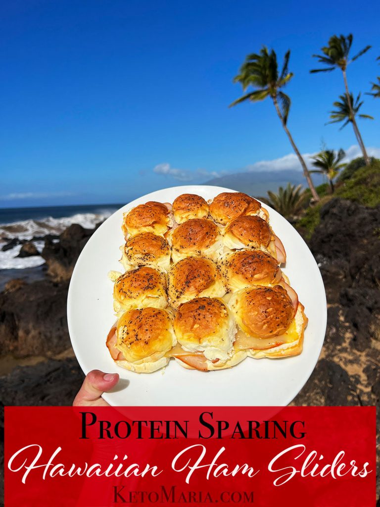 Protein Sparing Bread Hawaiian Roll Ham Sliders