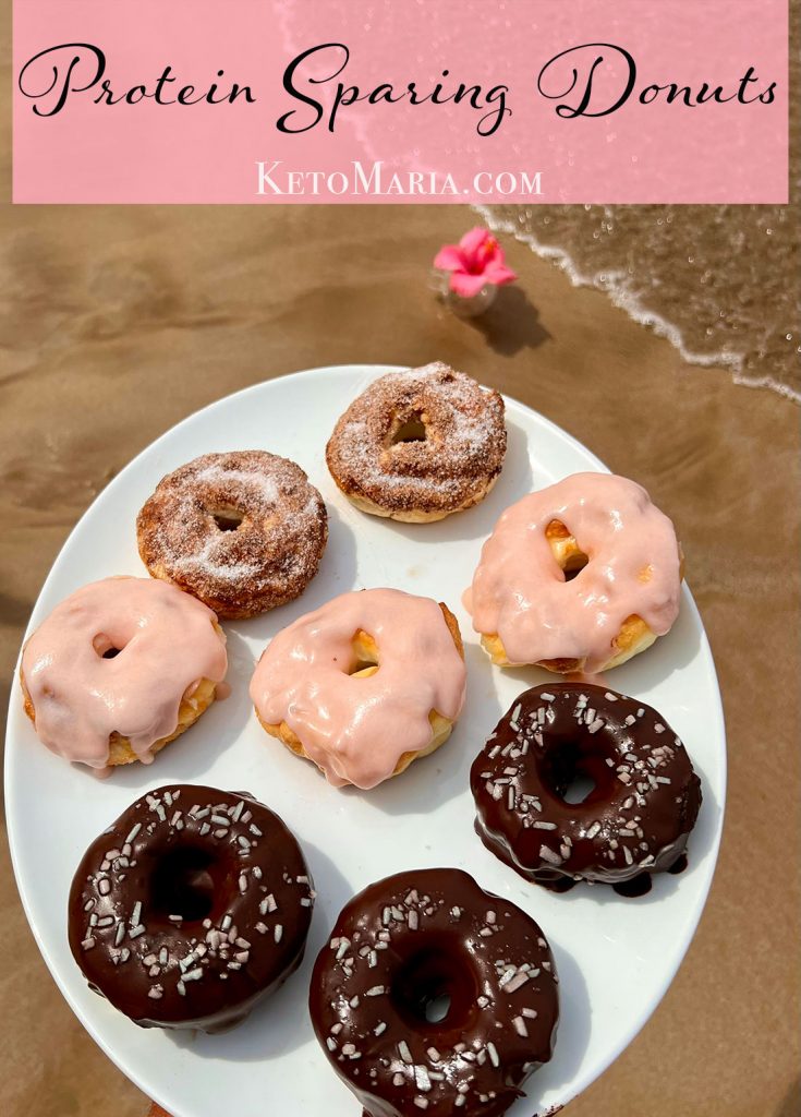 Protein Sparing Glazed Cake Style DONUTS