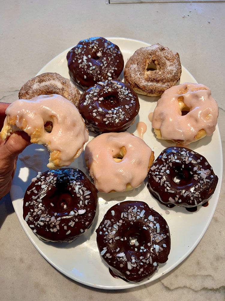 Protein Sparing Glazed Fluffy Style DONUTS