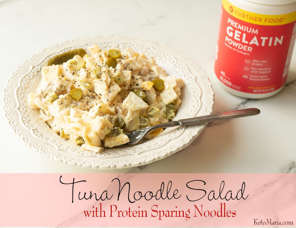 Tuna Noodle Salad with Protein Sparing Noodles