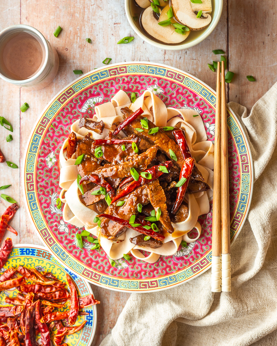 Easy Protein Sparing Kung Pao Beef