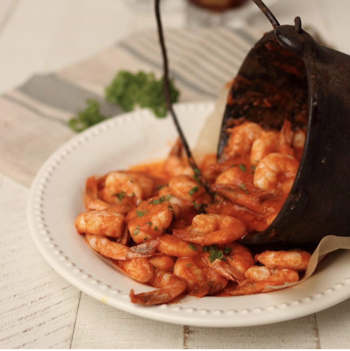 Easy Protein Sparing BBQ Shrimp