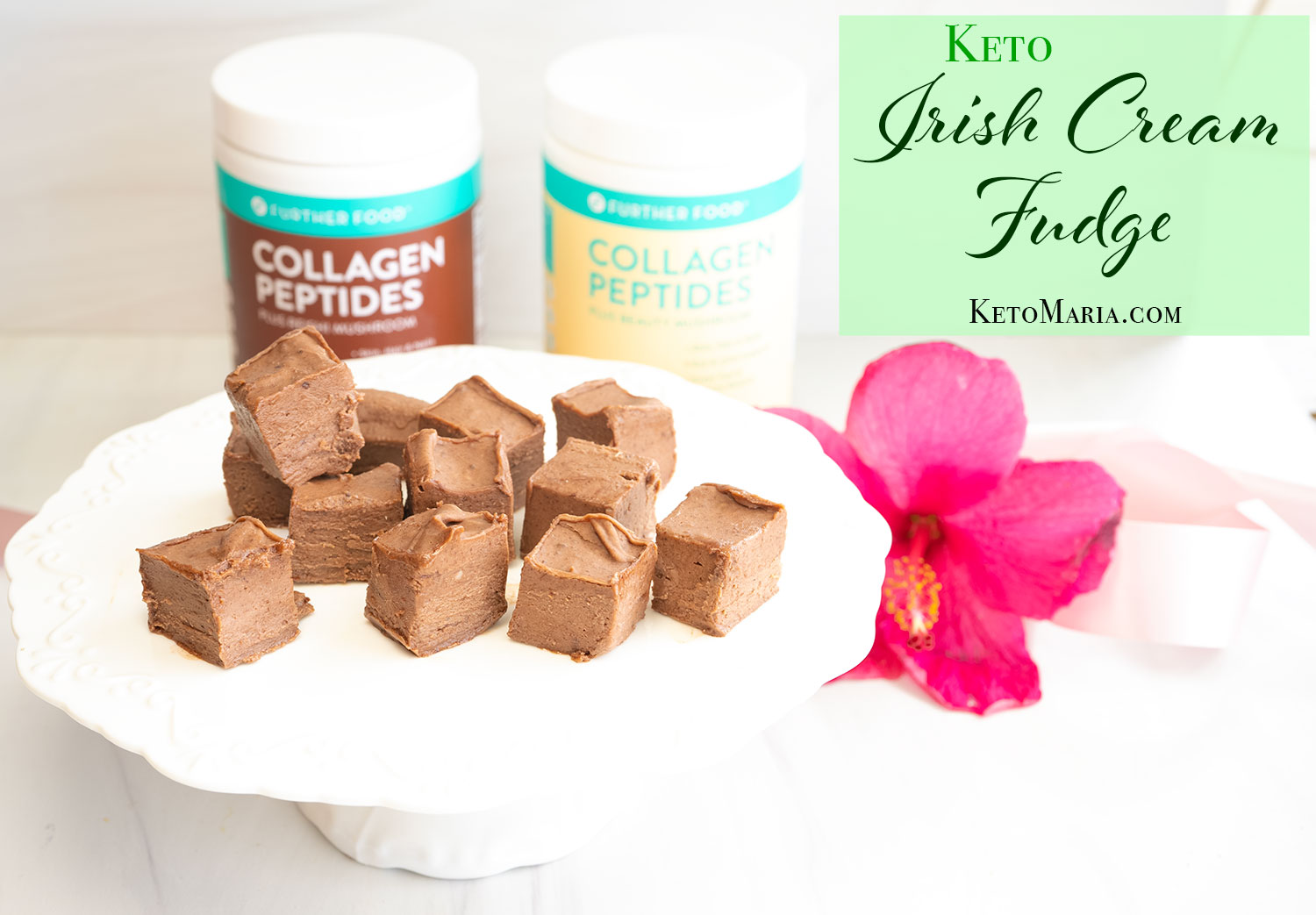 Keto Irish Cream Fudge