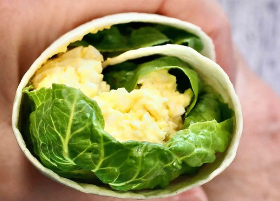 Mexican Egg Salad Wraps