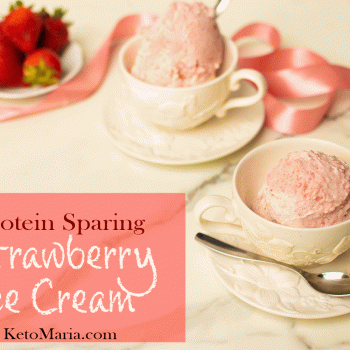 Easy PSMF Strawberry Ice Cream