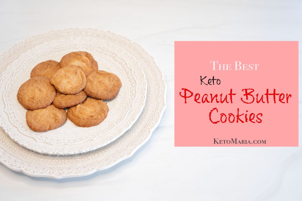 The BEST Keto Peanut Butter Cookies