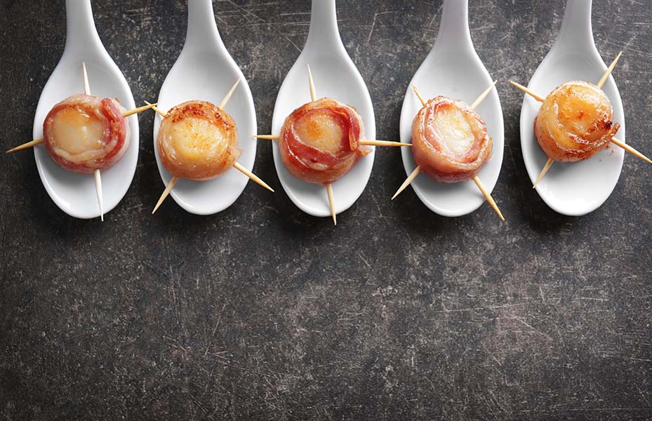 Baked Bacon Wrapped Scallops