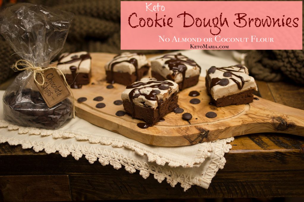 Cookie Dough Brownies (No Almond Flour or Coconut Flour!)