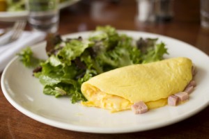 Ham-N-“Cheese” Omelet