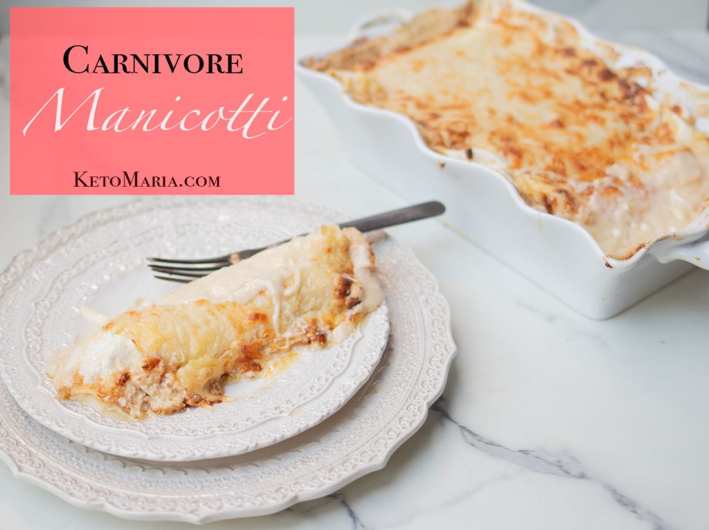 Carnivore Manicotti