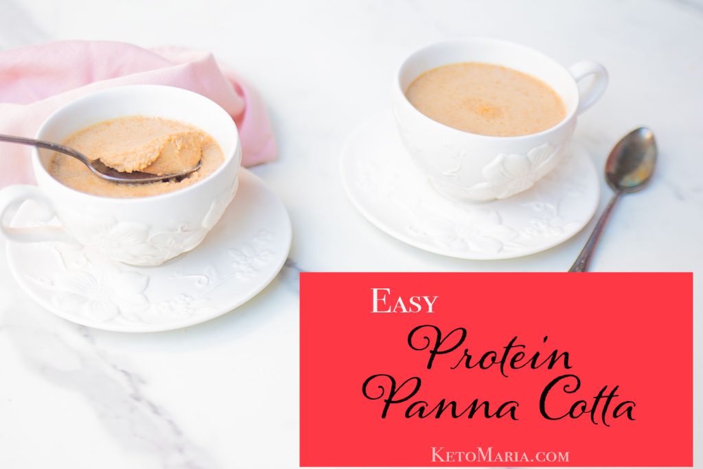 Easy Protein Panna Cotta