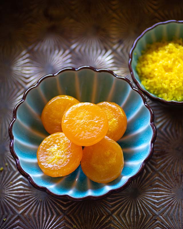 Smoky Salt Cured Egg Yolks