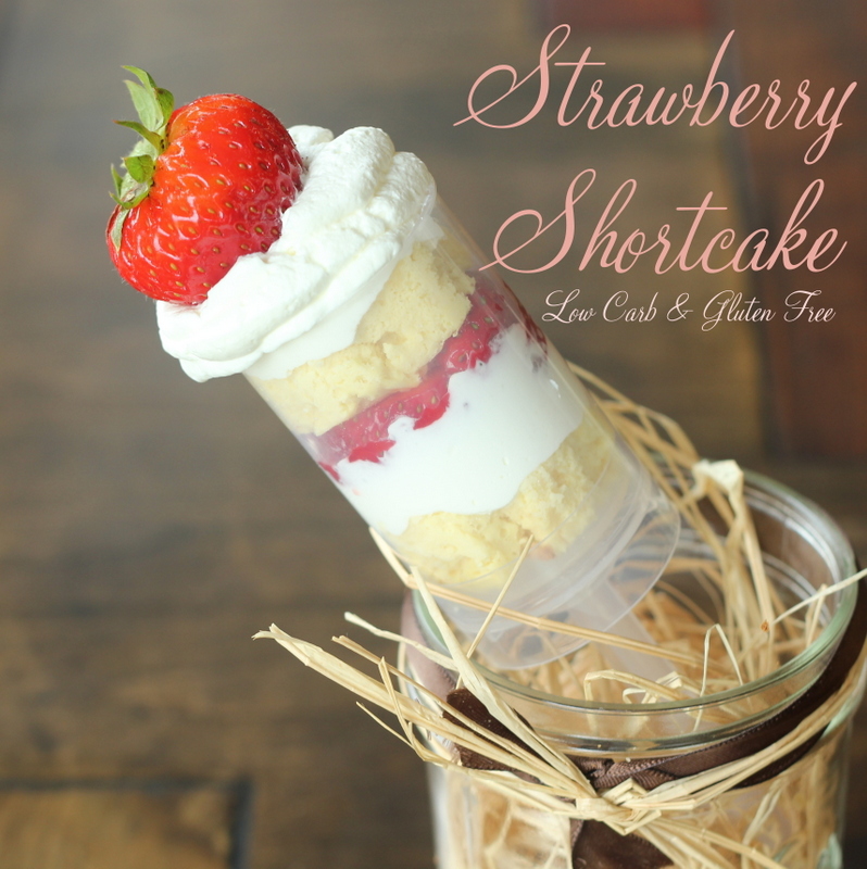 Low Carb Strawberry Shortcake