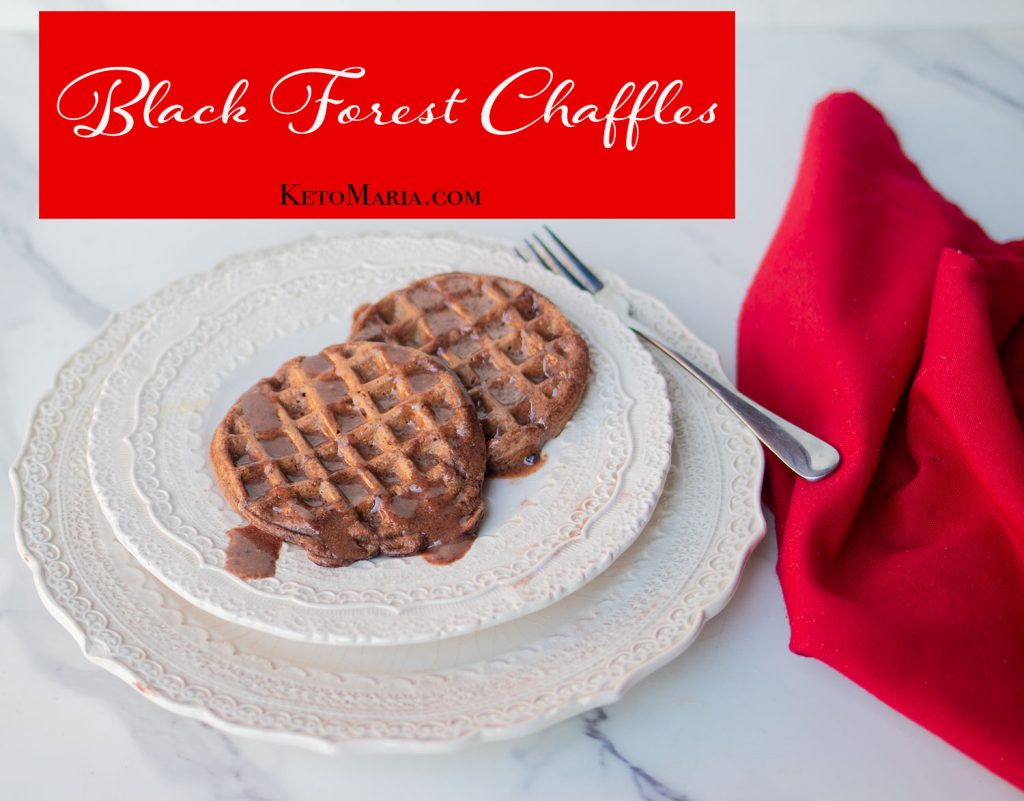 Black Forest Chaffles