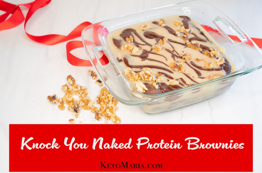 Knock You Naked Protein Brownies