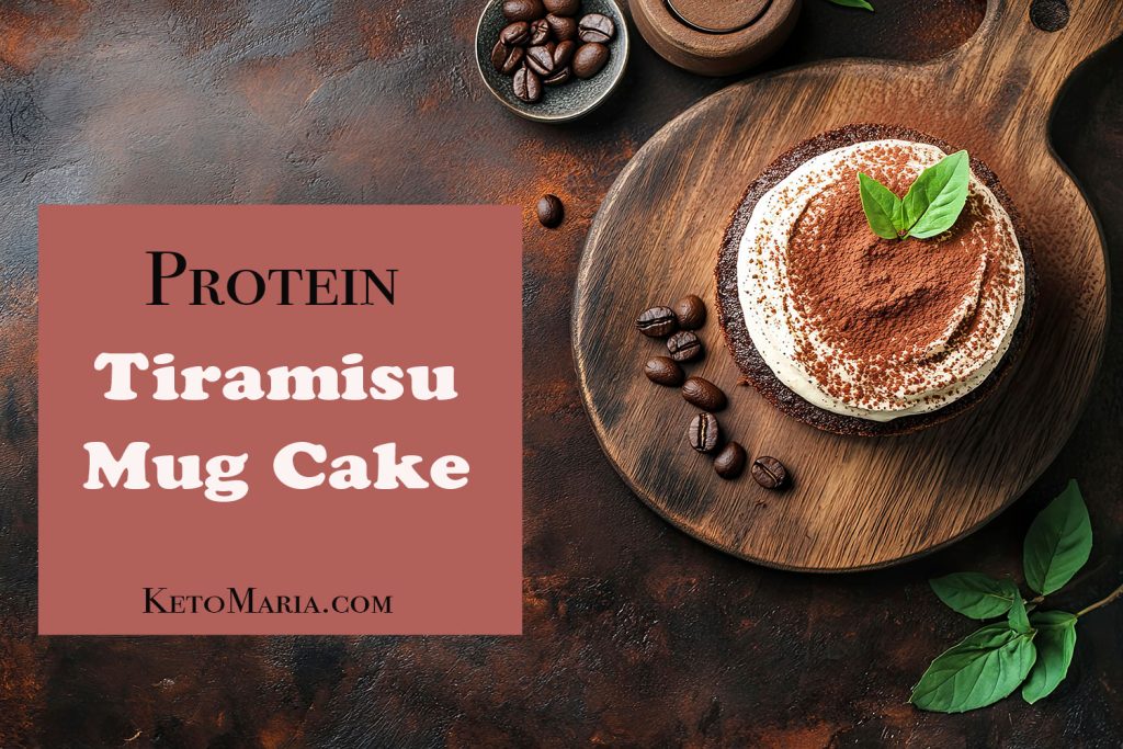 Protein Tiramisu Mug Cake